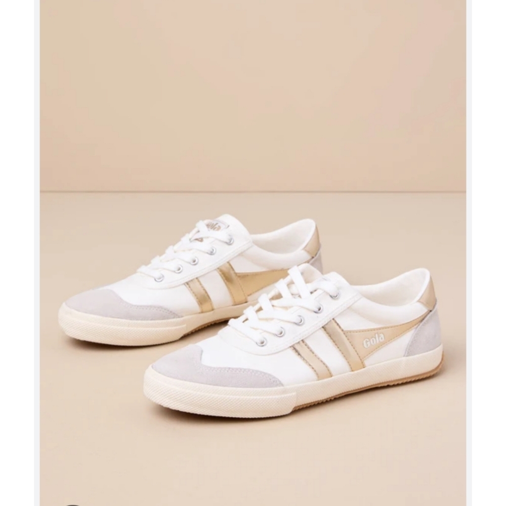Gola Badminton CLA 548 Court Sneakers Size 6 - Picture 13 of 13